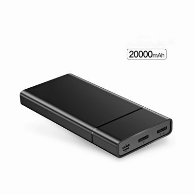 Διπλό USB πακέτο μπαταριών υψηλής ικανότητας 20000mAh 380g