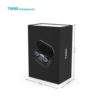 Η έξυπνη αφή TW80 350mAh στεγανοποιεί Bluetooth Earbuds