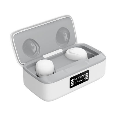 Επίδειξη 120h 39mm ασύρματο Bluetooth Earbuds μπαταριών LCD