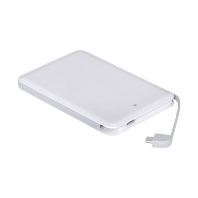 Καλώδιο 10000mAh 9.8mm μικροϋπολογιστών USB ενσωματωμένη τράπεζα δύναμης καλωδίων