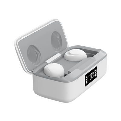 Ασύρματος Earbud αυτιών σιλικόνης επαφών Magnatic αθλητισμός καλυμμάτων 30mAh
