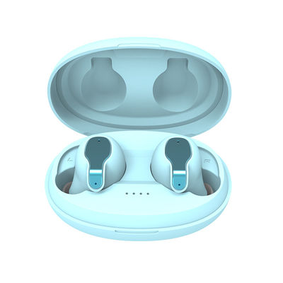 τρισδιάστατο στερεοφωνικό 400mAh 46mm Sweatproof ασύρματο Bluetooth Earbuds