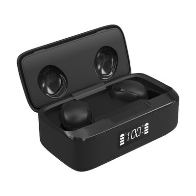 Μίνι οδηγημένη επίδειξη 70mm Sweatproof Bluetooth Earbuds δύναμης