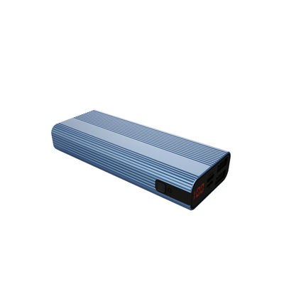 Μέταλλο 121mm επίδειξης LCD διπλή τράπεζα δύναμης USB