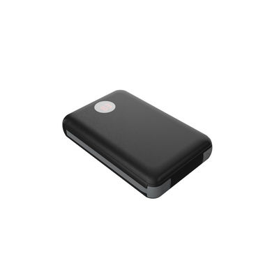 Μίνι 10000mAh 22.3mm ενσωματωμένη τράπεζα δύναμης καλωδίων