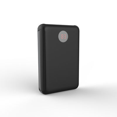 Μίνι 10000mAh 22.3mm ενσωματωμένη τράπεζα δύναμης καλωδίων
