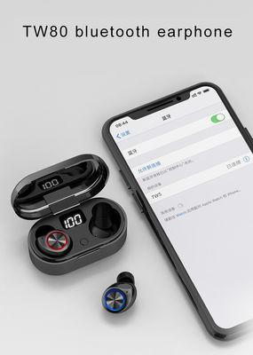 Μίνι ασύρματα Bluetooth αφής ακουστικά ελέγχου TW80 με Mic