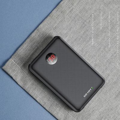 Ενσωματωμένη τράπεζα 10000mAh δύναμης καλωδίων επίδειξης LCD για αρρενωπό