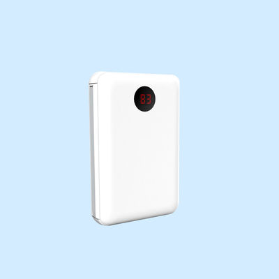 Ενσωματωμένη τράπεζα 10000mAh δύναμης καλωδίων επίδειξης LCD για αρρενωπό