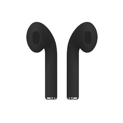Μαύρο I27 TWS 35mAh Airpods 2 Earbuds με το λαστιχένιο επίστρωμα