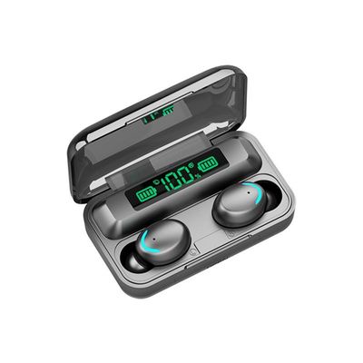 RoHs Tws Bluetooth 5,0 στερεοφωνική F9 αληθινή ασύρματη κάσκα 5,0 Earbud STouch 9D
