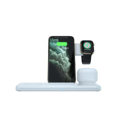 φορητός ασύρματος φορτιστής 15W Qi γρήγορα για IPhone 11 XR Χ ρολόι 8