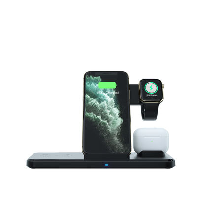 φορητός ασύρματος φορτιστής 15W Qi γρήγορα για IPhone 11 XR Χ ρολόι 8