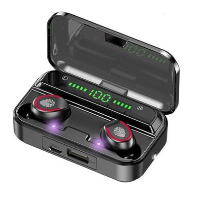 V5.1 μικρή ασύρματη κάσκα Bluetooth Earbuds TWS με την τράπεζα δύναμης