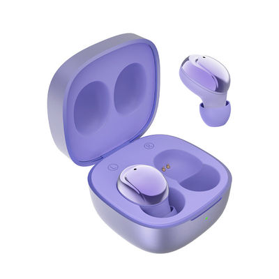 Πορφυρό άσπρο μαύρο ασύρματο Earbuds γεια Fi στερεοφωνικό συγκρότημα IPX5 Sweatproof