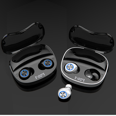 Οδηγημένη επίδειξης αφής ασύρματη κάσκα Earbuds TW90 5,0 ακουστικών ελέγχου ασύρματη με το κιβώτιο φορτιστών